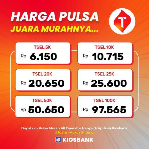 Jual Pulsa Telkomsel Murah Hanya di Agen Depo 5k