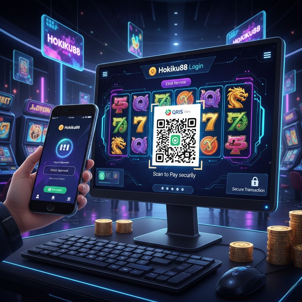 Situs slot online yang menerima pembayaran QRIS dengan Hokiku88 Login