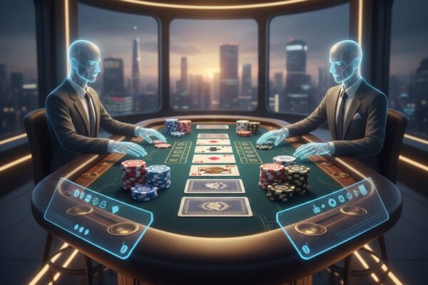 Permainan table game online dengan meja digital