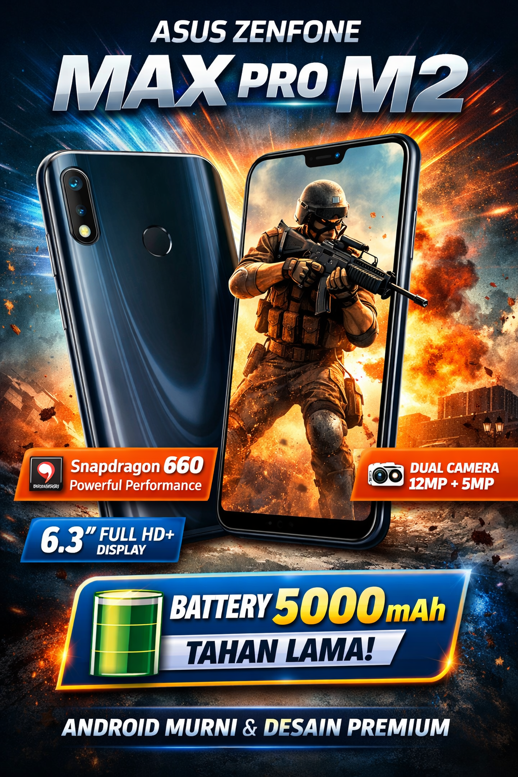 review asus zenfone max pro m2